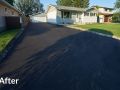 After image of a newly paved driveway, paved by Superior Asphalt in Winnipeg