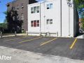 After image of a new parking lot paved by Superior Asphalt in Winnipeg