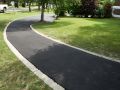 A newly finished walkway paved by Superior Asphalt in Winnipeg