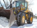 Commercial snow clearing in Winnipeg